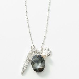 Touchstone Crystal By Swarovski Kaputt Charm Pendant Necklace